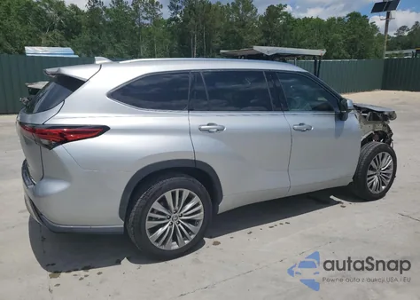 2021 Toyota Highlander Platinum z USA, uszkodzony, nr VIN 5TDFZRAH7MS082112